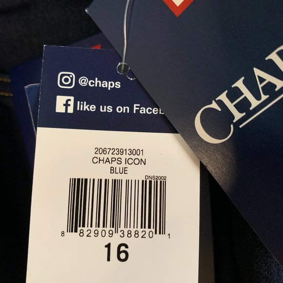 Chaps Mid Rise Straight Leg Denim Jeans - Picture 5 of 5